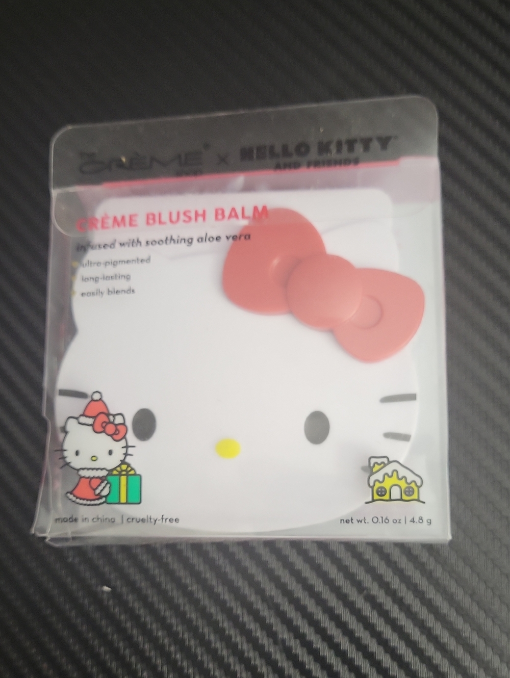New The Creme Shop X Hello Kitty Crème Blush in Cranberry Crush‎